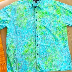Men’s short sleeved dress shirt size XL